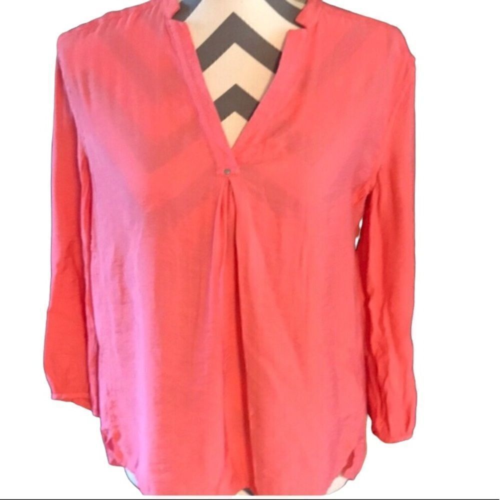 Calvin Klein Jeans Coral Top Size Small